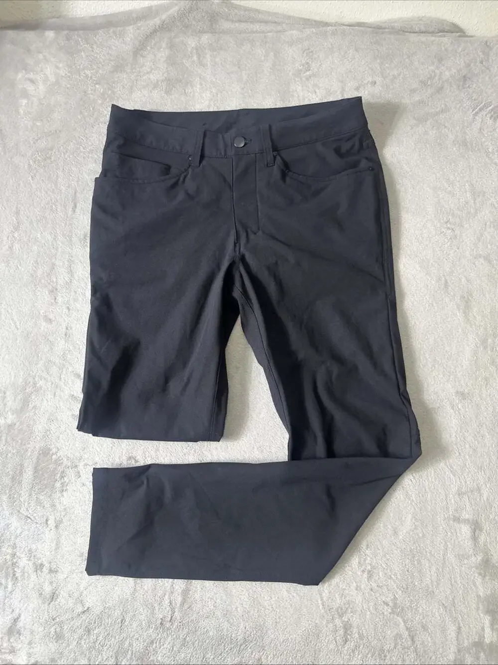 Lululemon ABC Classic Fit 5 Pocket Pants Men’s 29x31 Black Warpstreme
